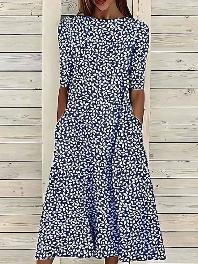 Annie | Classic Coastal Bloom Dress
