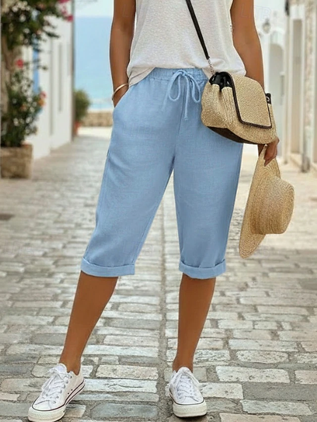 Marlowe | Relaxed Drawstring Capris